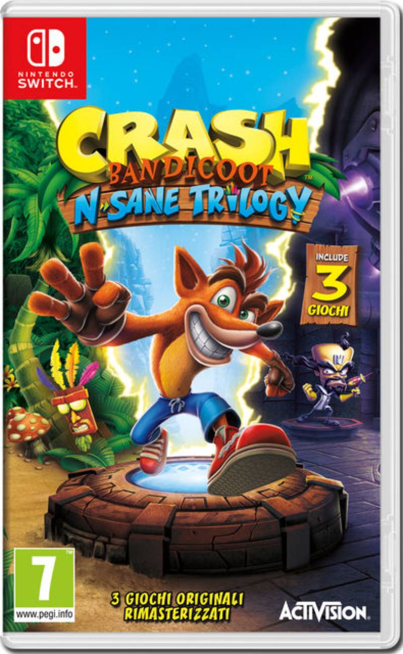 Featured image for “Crash Bandicoot N.Sane Trilogy - Nintendo Switch”