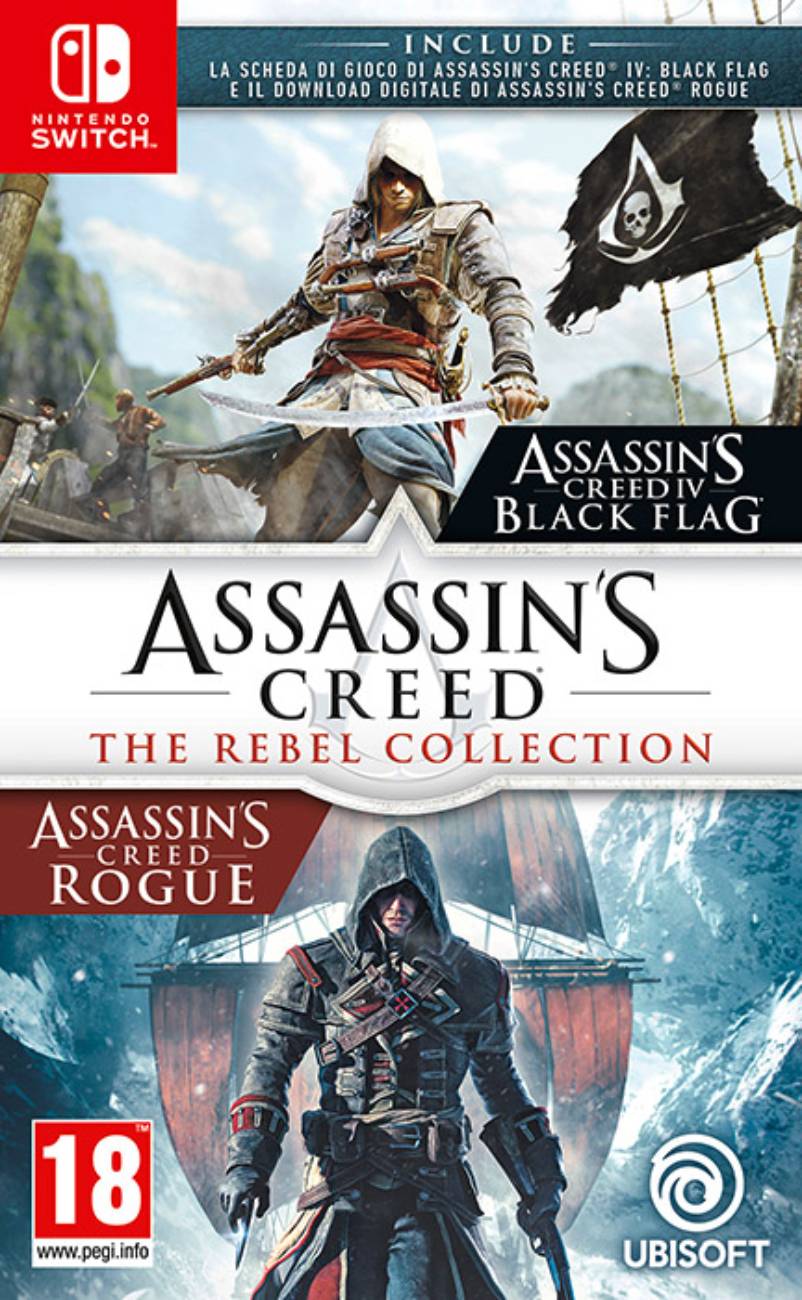 Featured image for “Assassin's Creed The Rebel Collection - Nintendo switch”