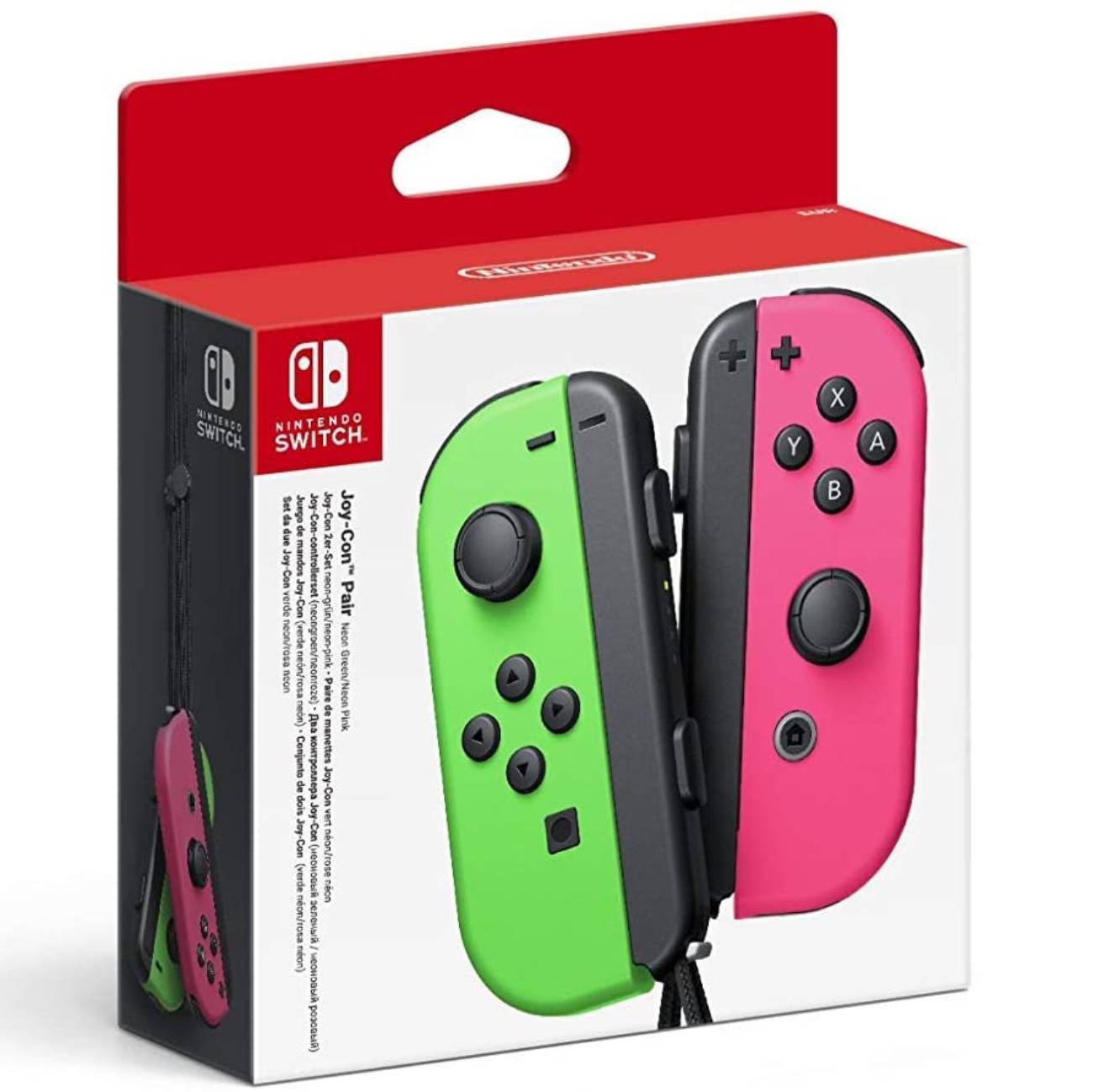 Featured image for “Nintendo Switch Joy-Con Verde e Rosa Controller”
