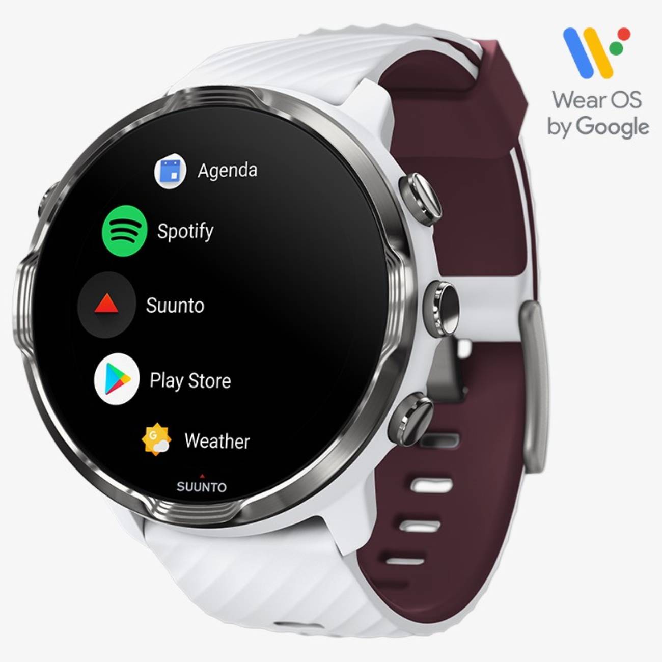 Suunto 7 White Burgundy 2