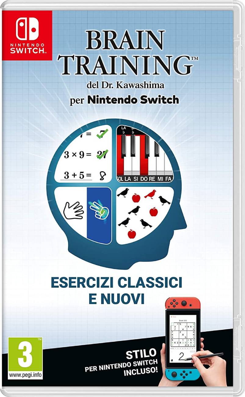Featured image for “Brain Training del Dr. Kawashima - Nintendo Switch”