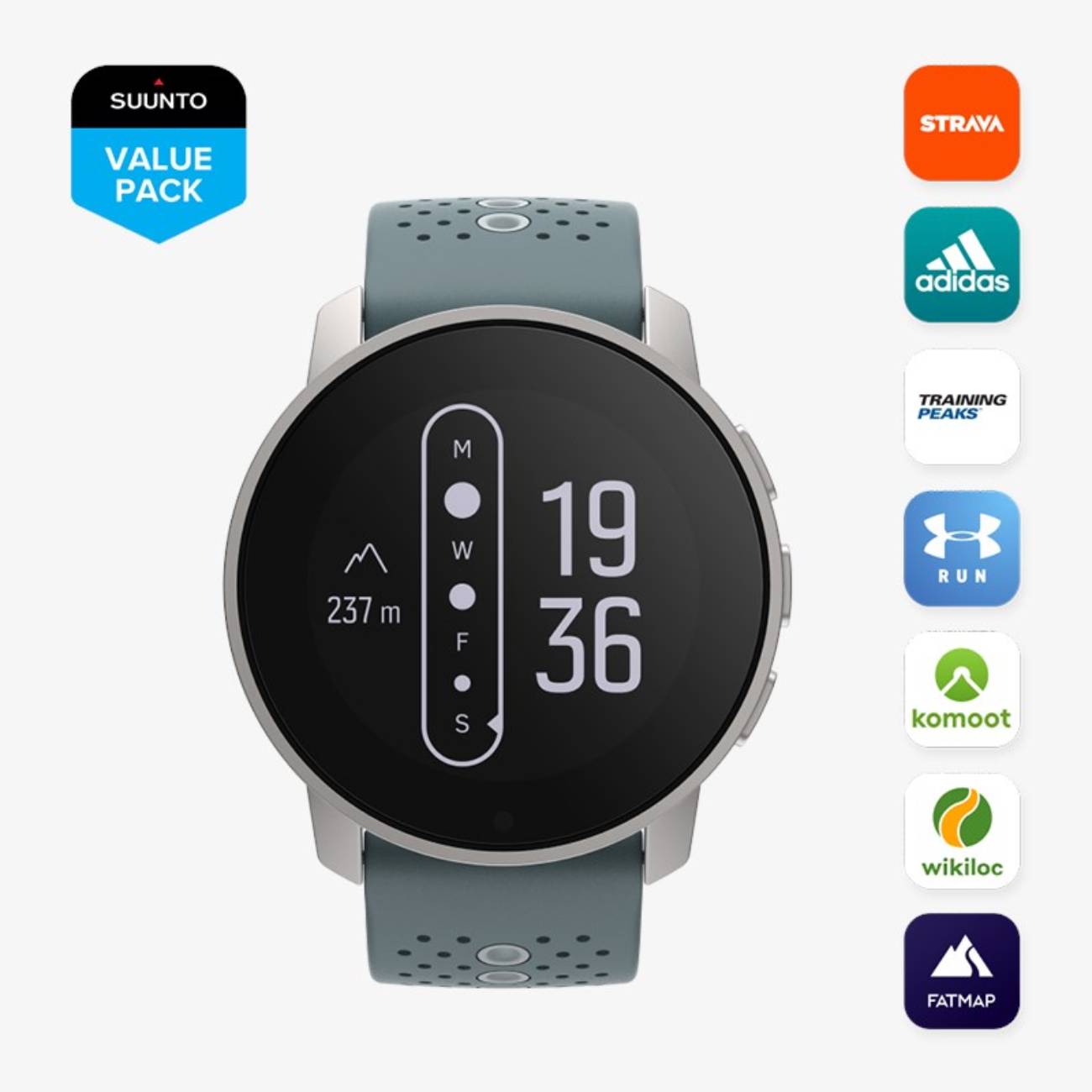 Suunto 9 Peak Moss Gray6