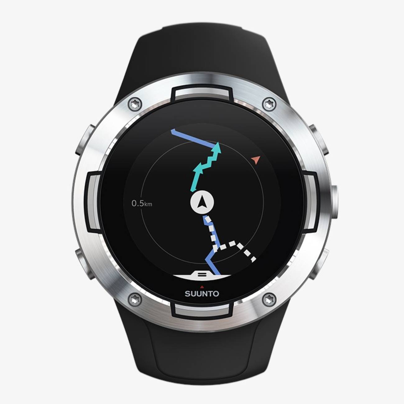 Featured image for “Suunto 5 Black Steel”
