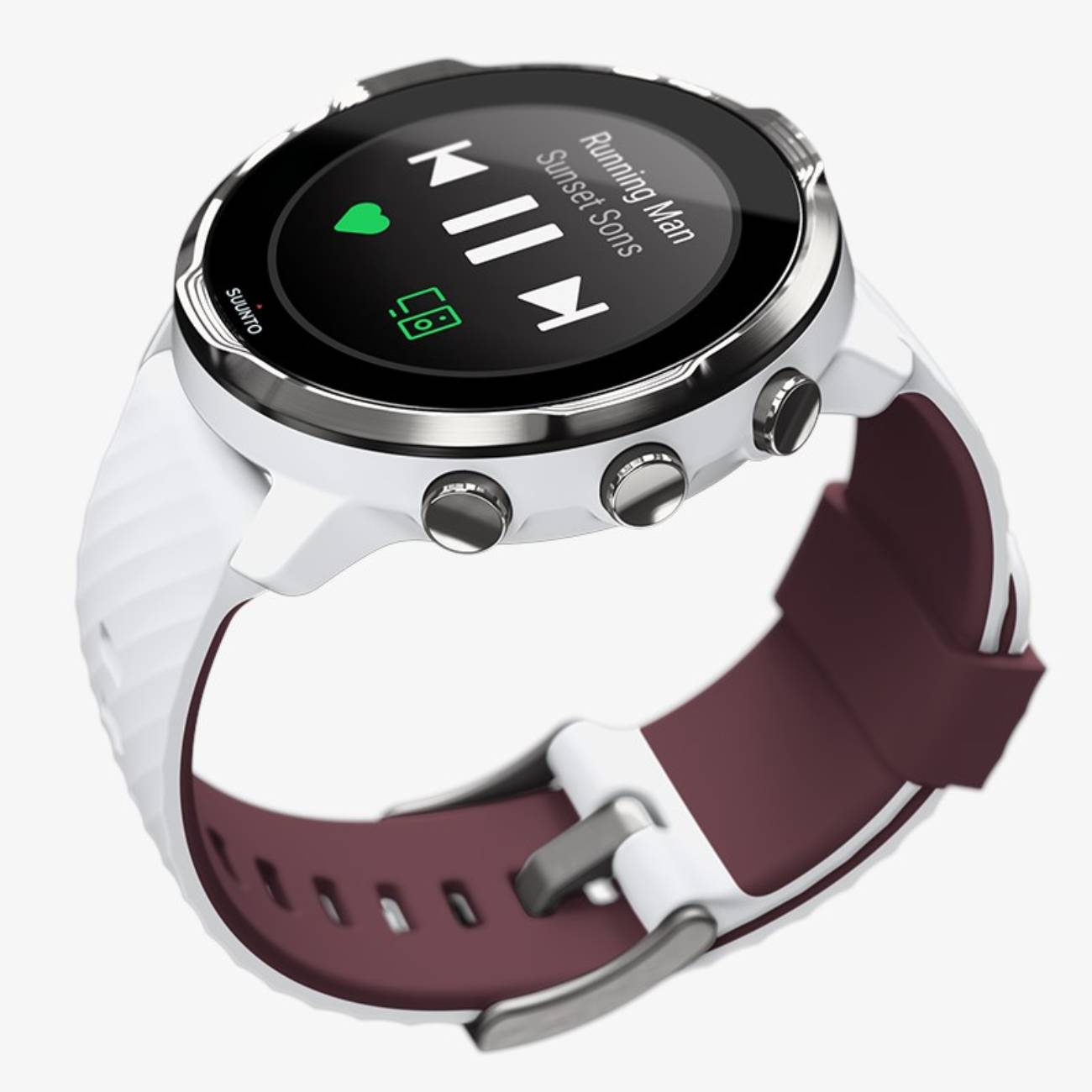 Suunto 7 White Burgundy 3