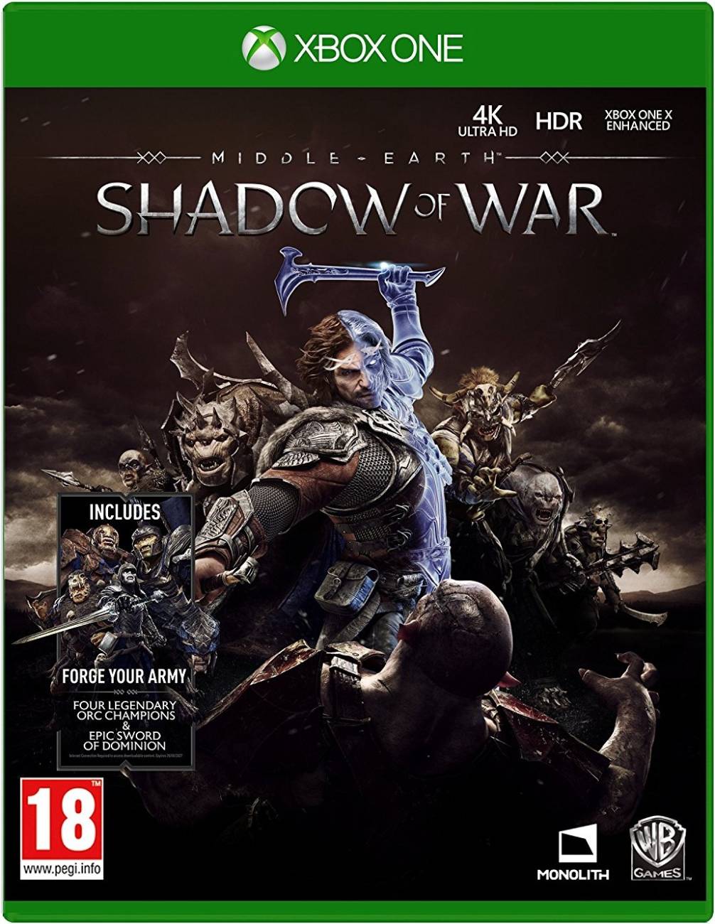 Featured image for “La Terra di Mezzo L'Ombra della Guerra UK Xbox One”