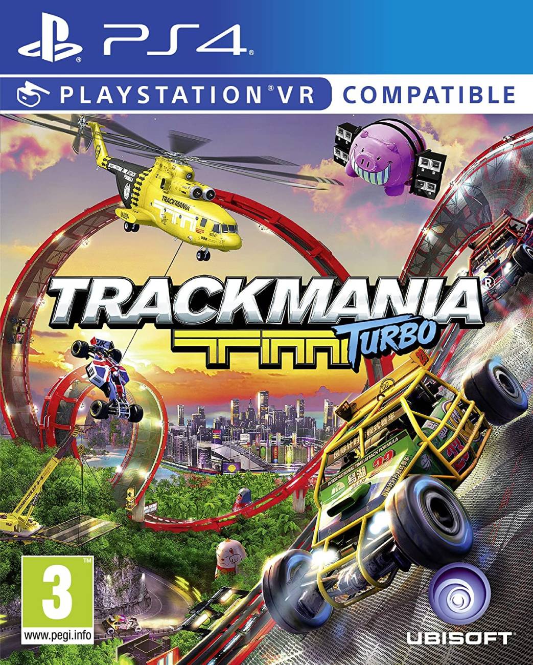 Featured image for “Trackmania Turbo PS4 VR Compatible”