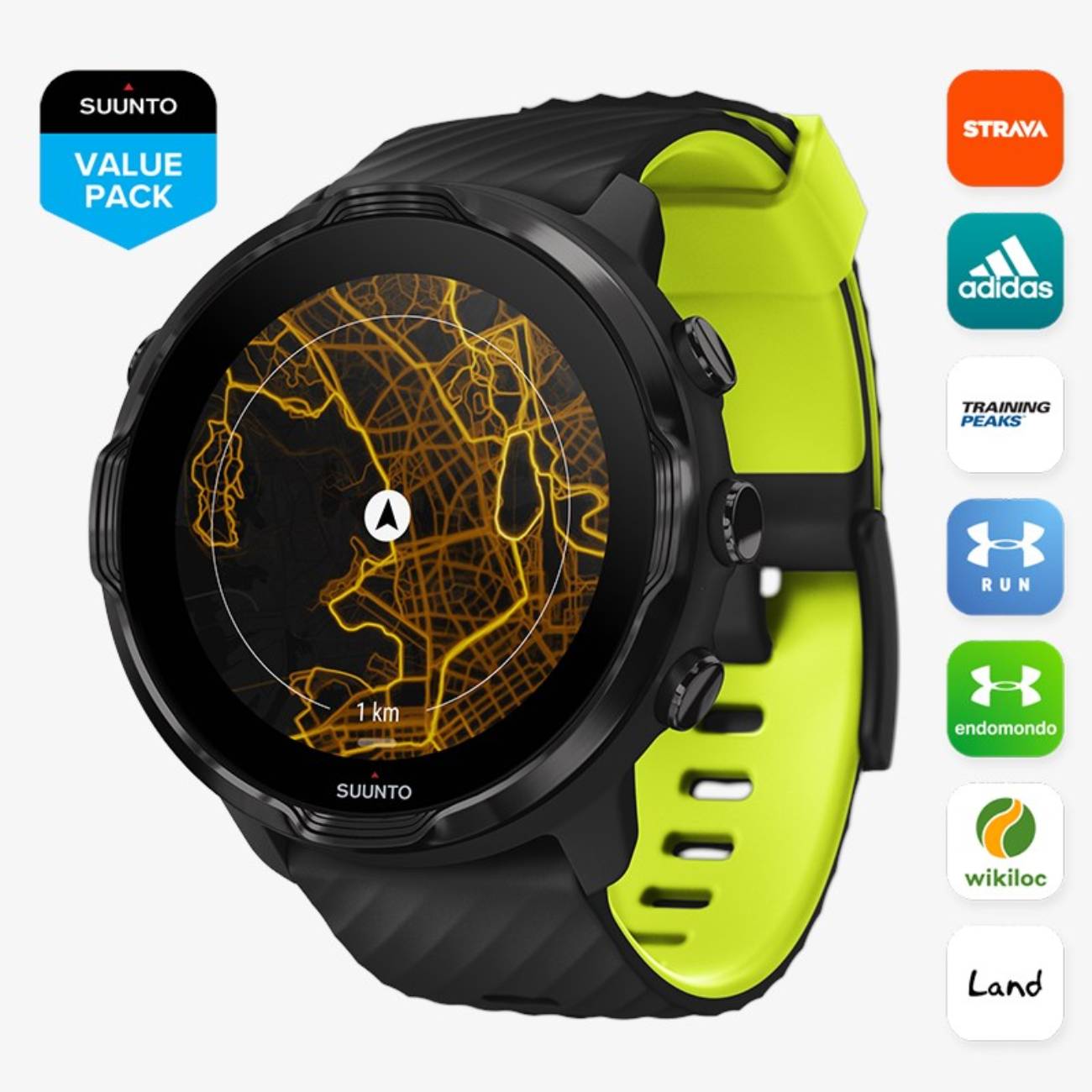 Suunto 7 Black Lime 5