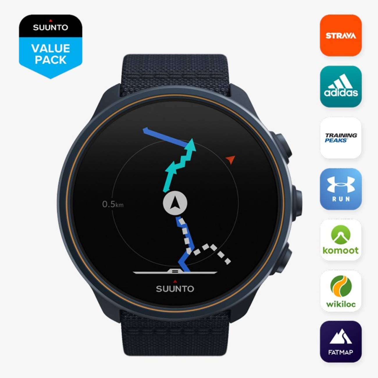 Suunto 9 Baro Titanium Granite 5