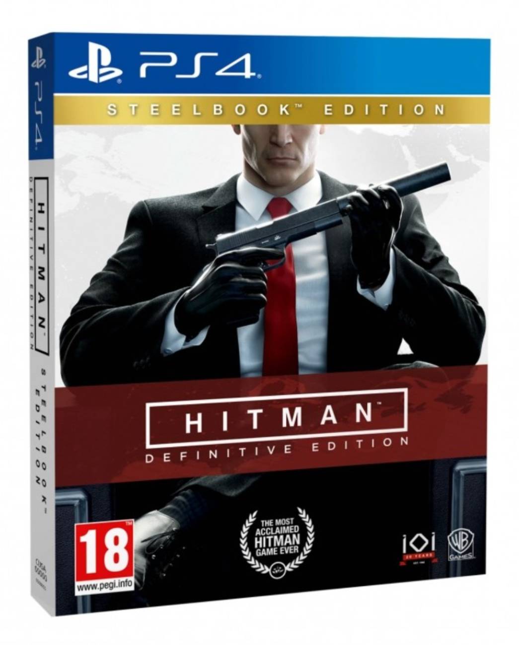 Featured image for “Hitman Definitive Edition Steelbook Edition PS4”
