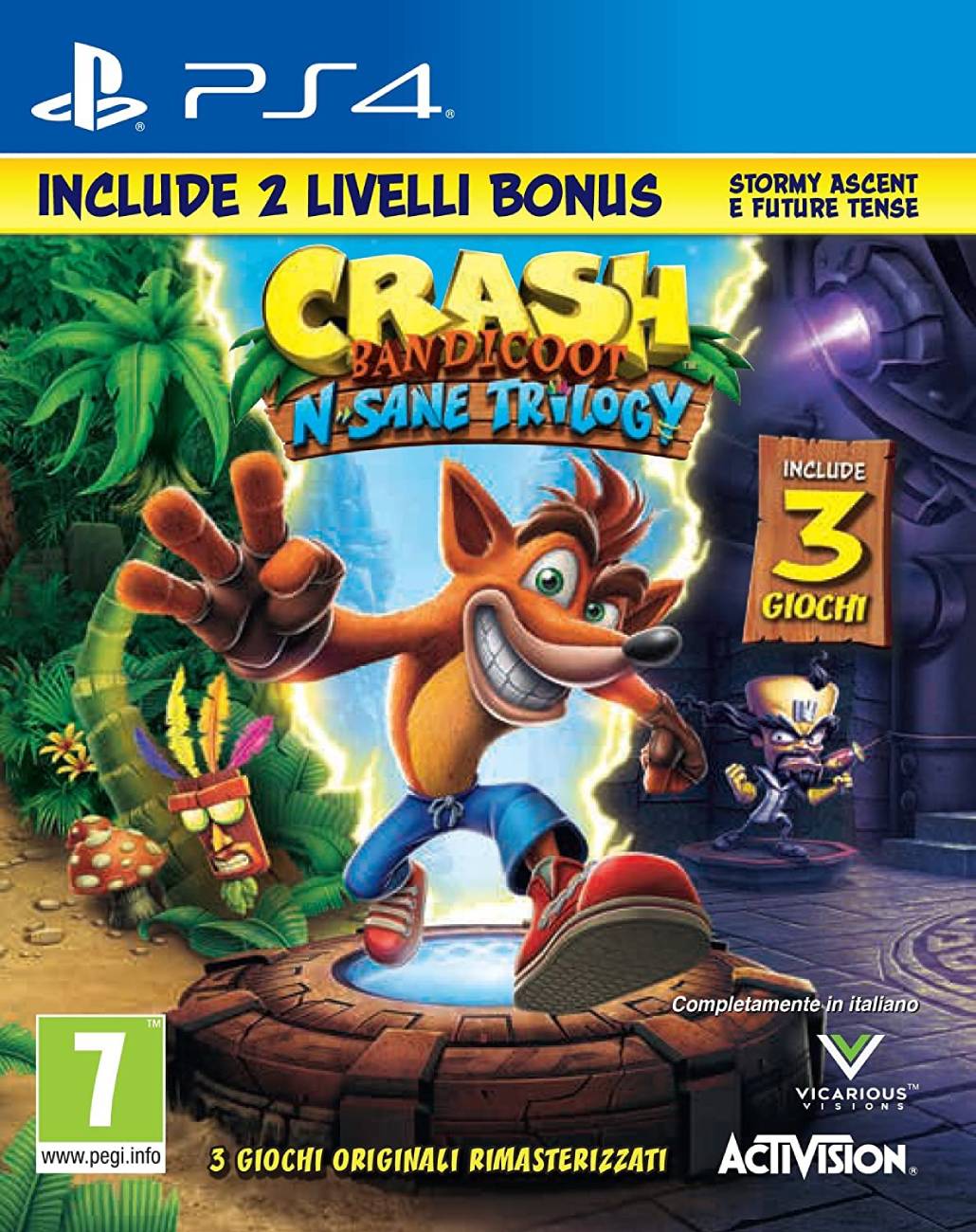 Featured image for “Crash Bandicoot N.Sane Trilogy 2.0 PS4”
