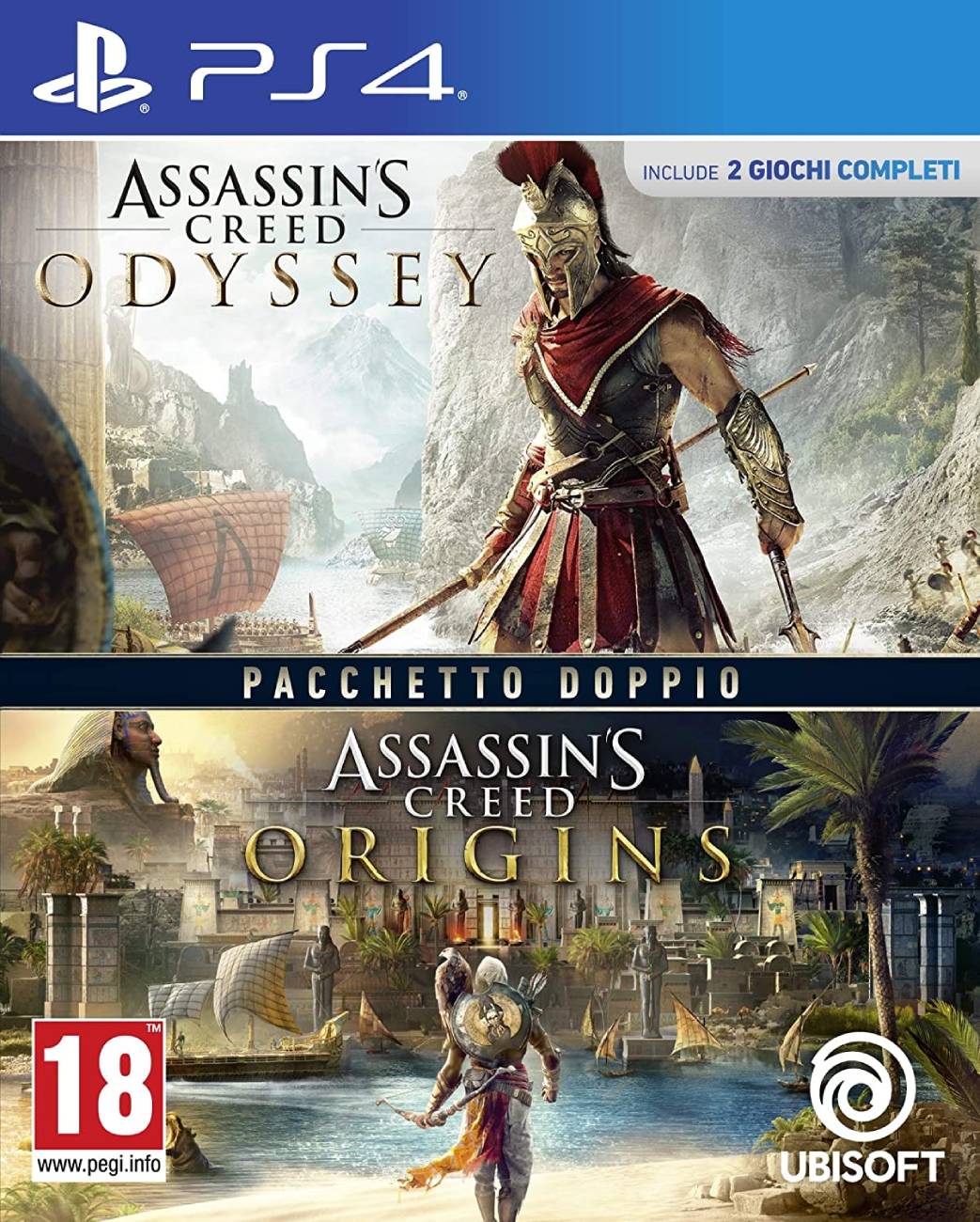 Featured image for “Assassin's Creed Odyssey + Origins PS4”