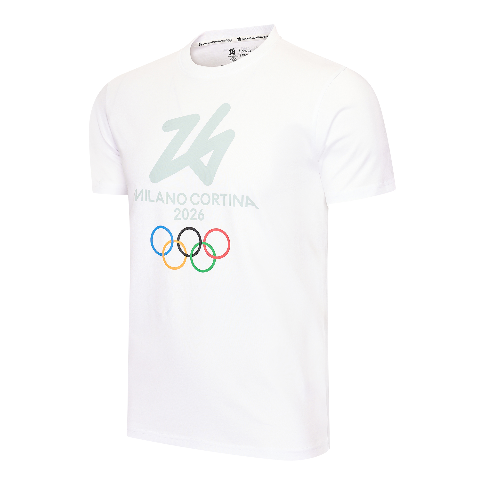 Featured image for “T-Shirt Big Logo White Milano Cortina 2026”