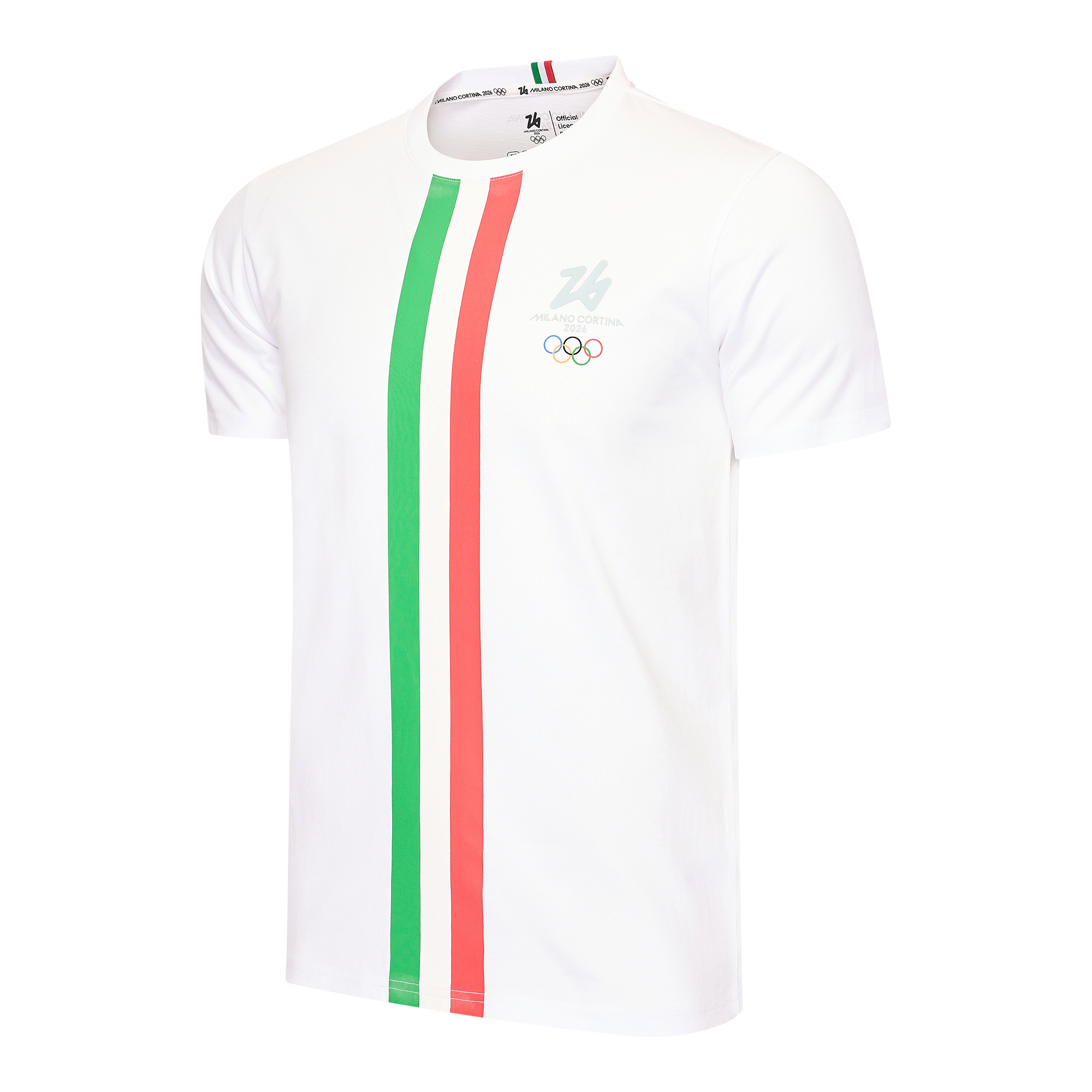 Featured image for “T-Shirt Italia Team White Milano Cortina 2026”