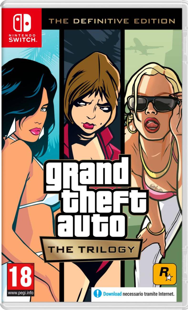 Featured image for “Grand Theft Auto: The Trilogy - The Definitive Edition - Nintendo Switch”
