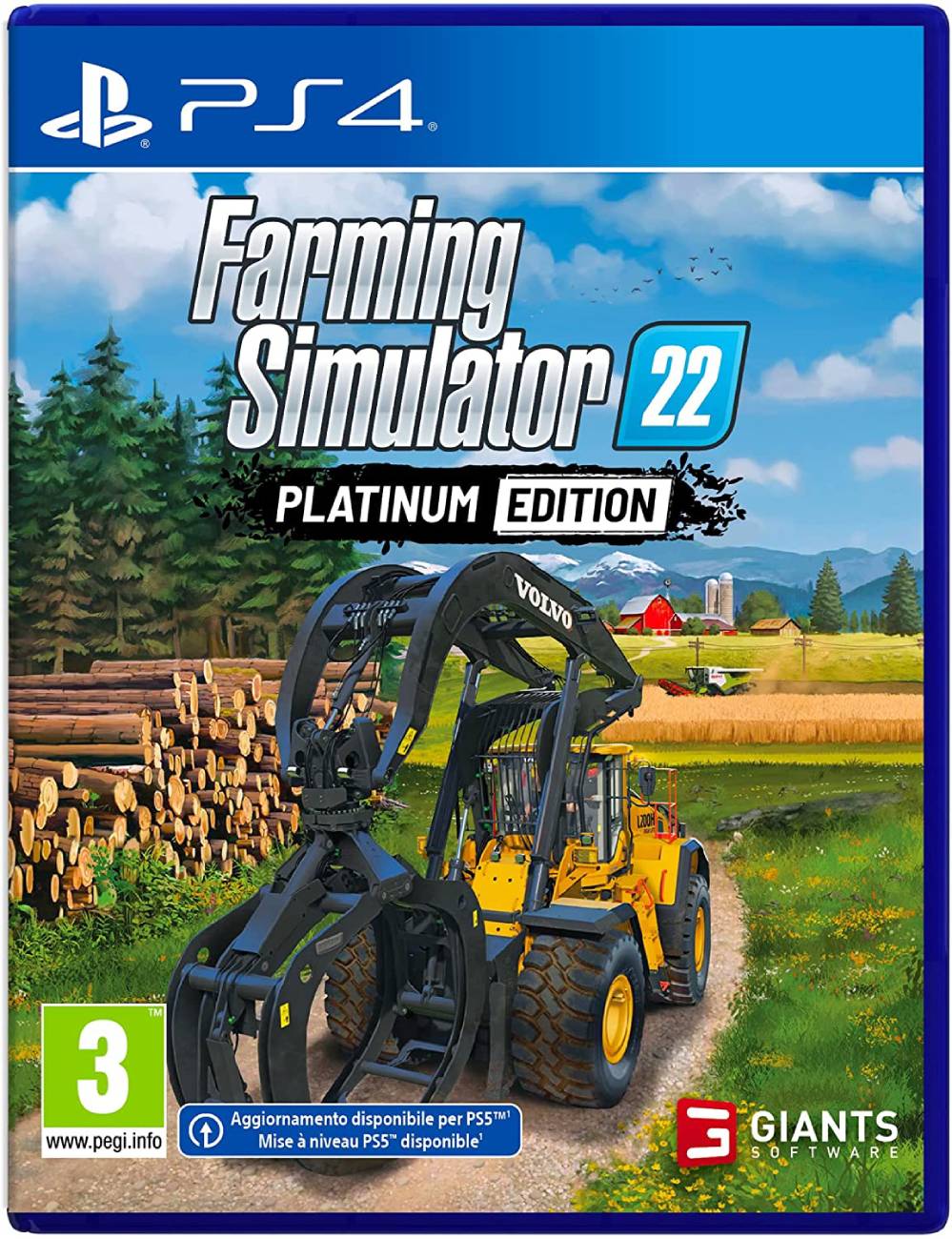 Featured image for “Farming Simulator 22 Platinum Edition - PS4”