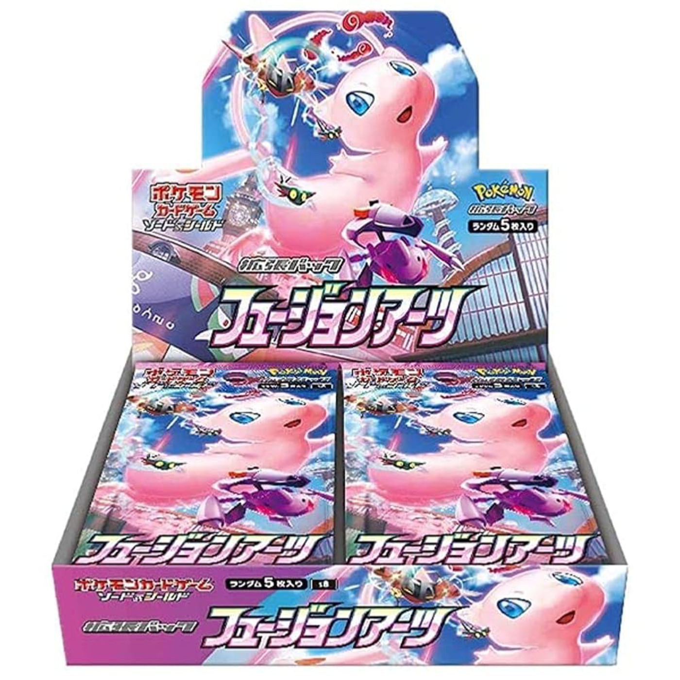 Featured image for “Pokemon Fusion Arts Japan Box 30 Bustine”