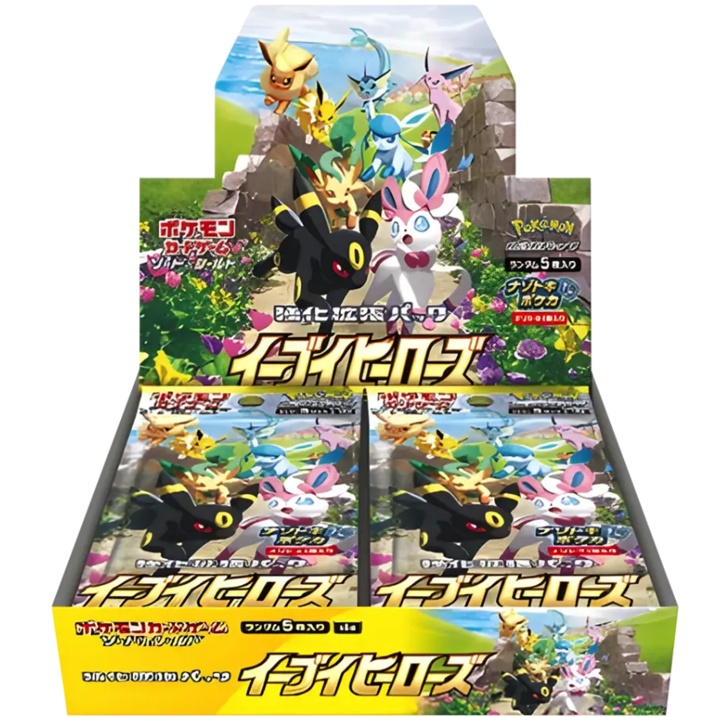 Featured image for “Pokemon Eevee Heroes Japan Box 30 Bustine”