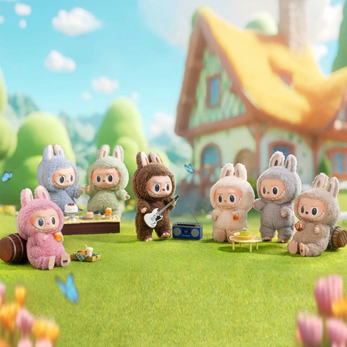Pop_Mart Labubu_The Monsters_Tasty_Macarons_village