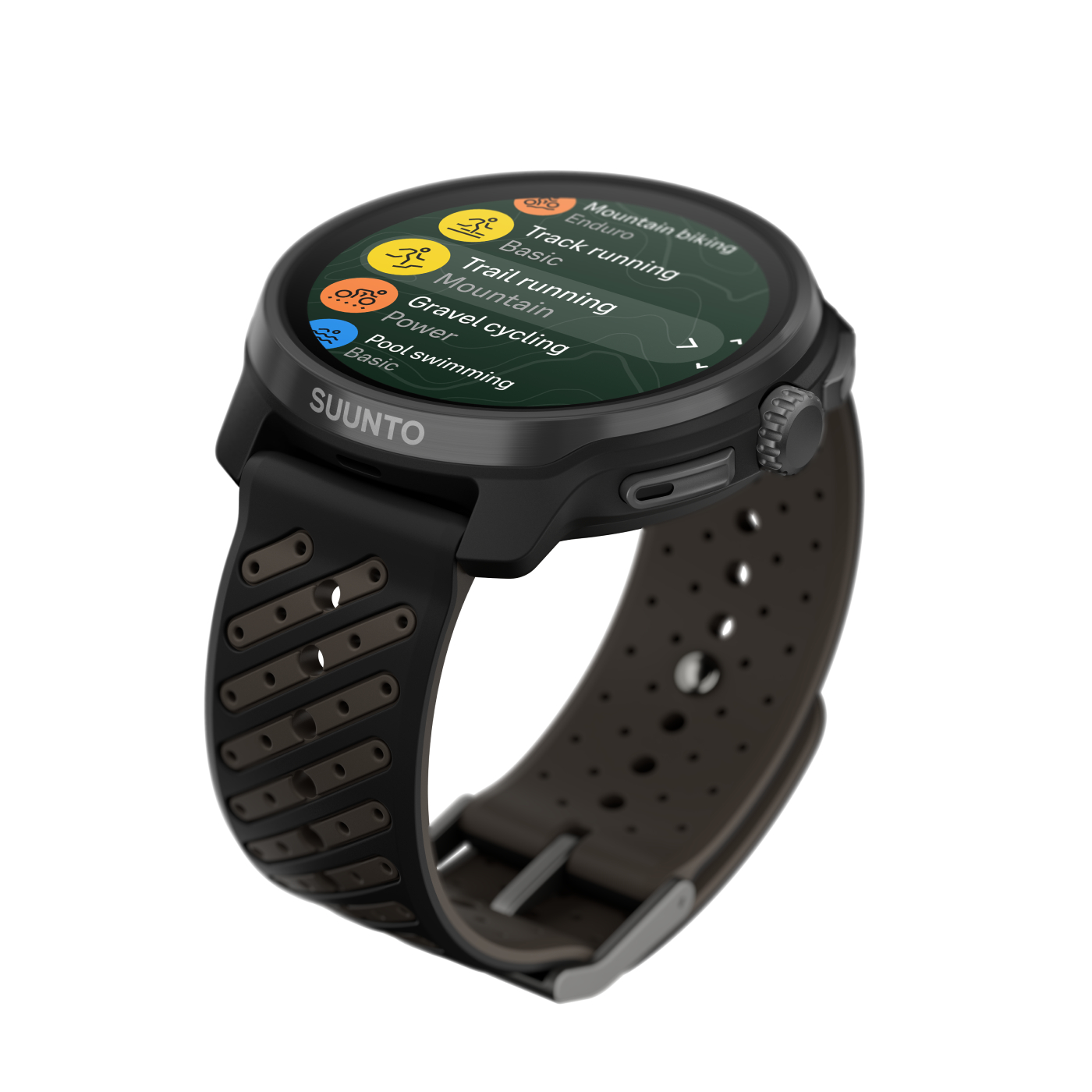 Suunto_Race 2-Titanium Black-Perspective top quarter-Titanium Black-exercise-activity-modes_EN