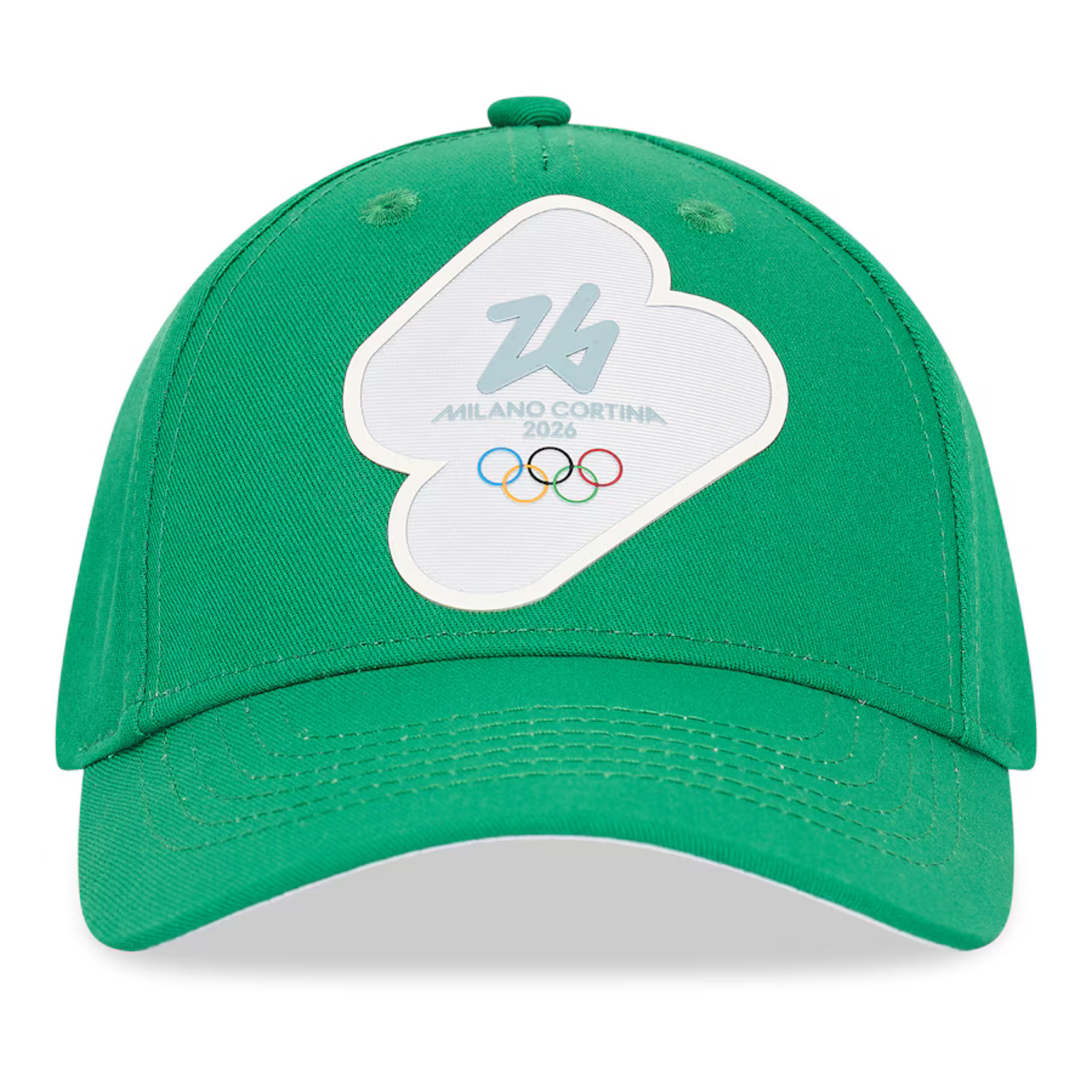 Featured image for “Cappellino Logo Green Milano Cortina 2026”