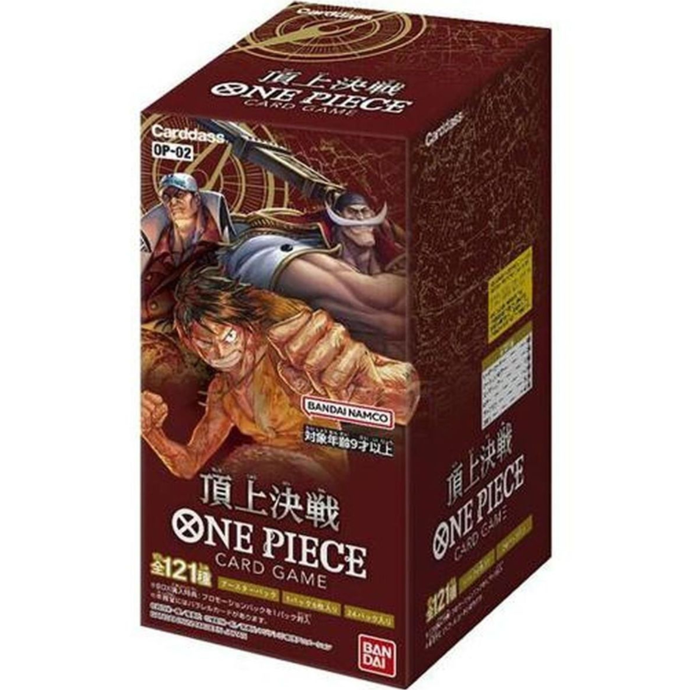 Featured image for “One Piece Paramount War Japan OP-02 Box 24 Buste”