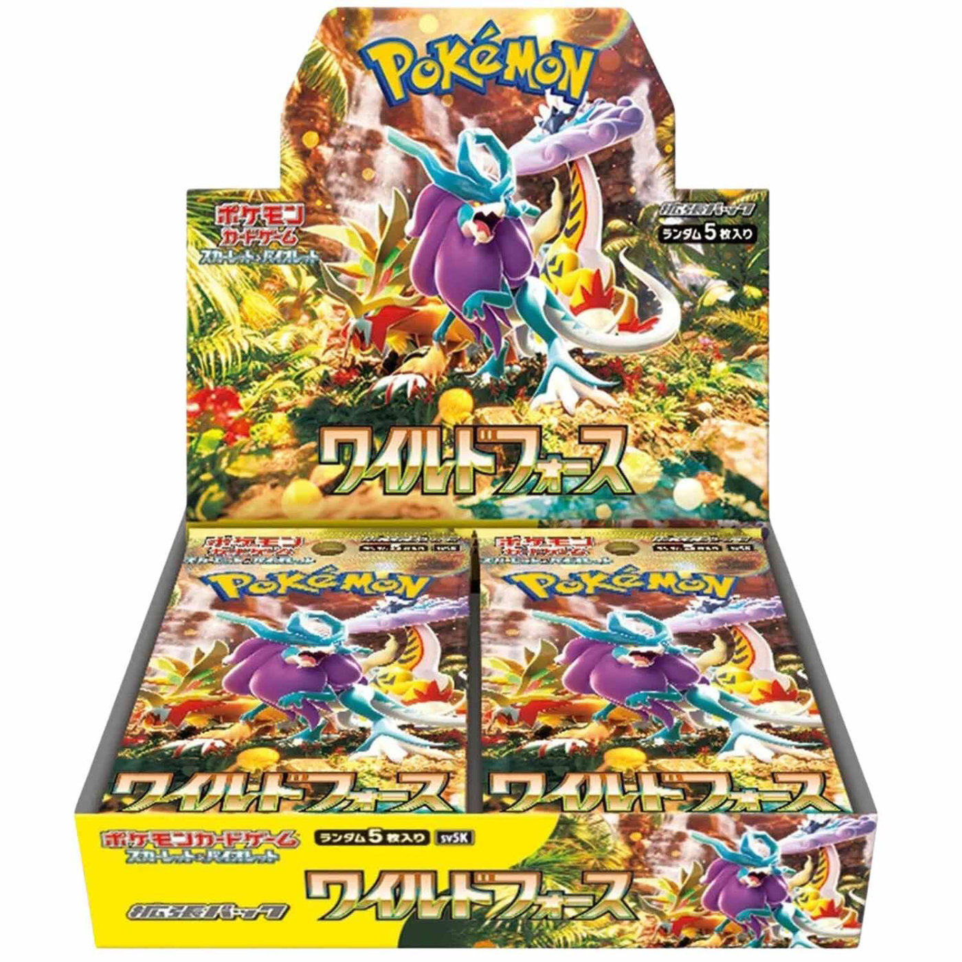Featured image for “Pokemon Wild Force Japan Box 30 Bustine”