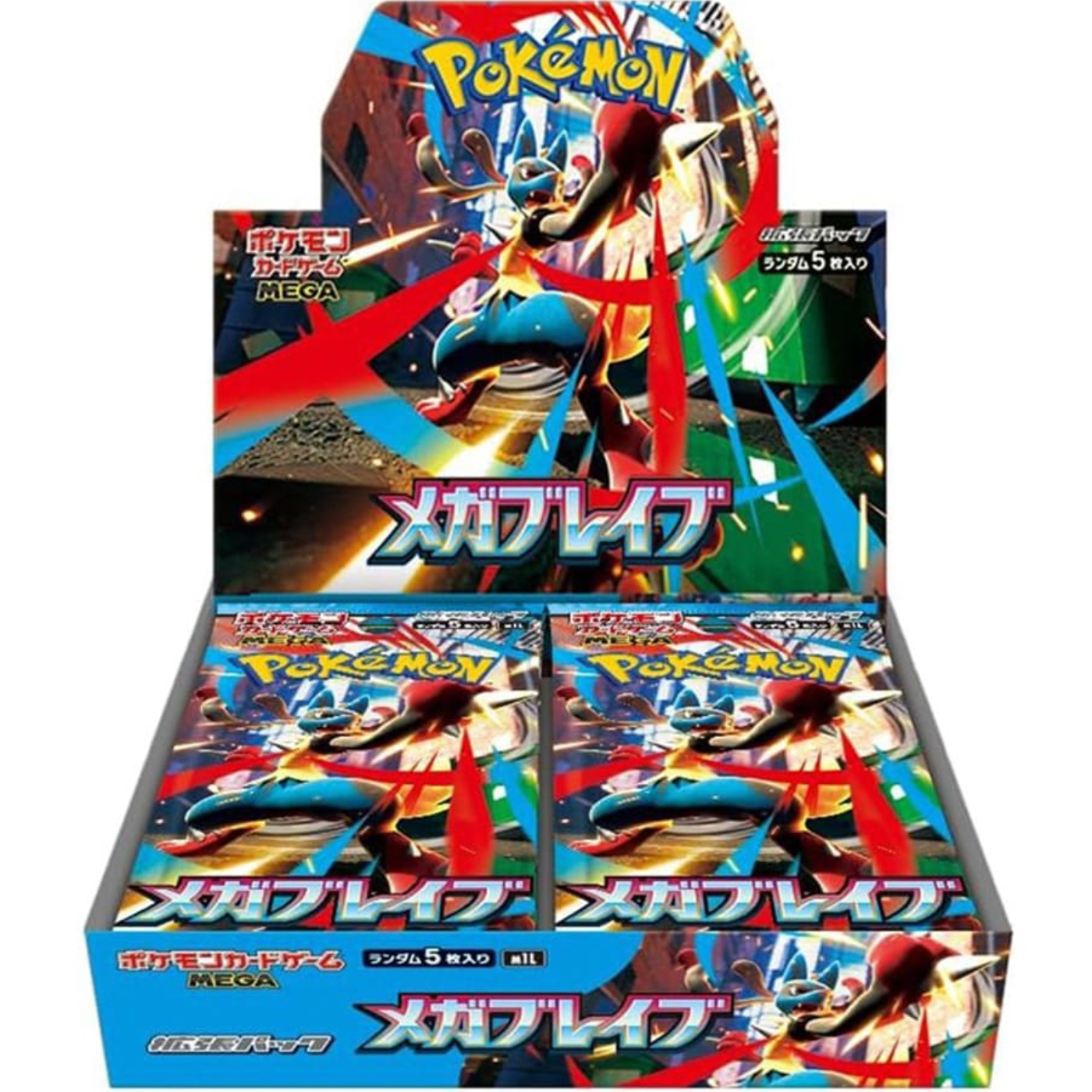 Featured image for “Pokemon Mega Brave Japan Box 30 Bustine”