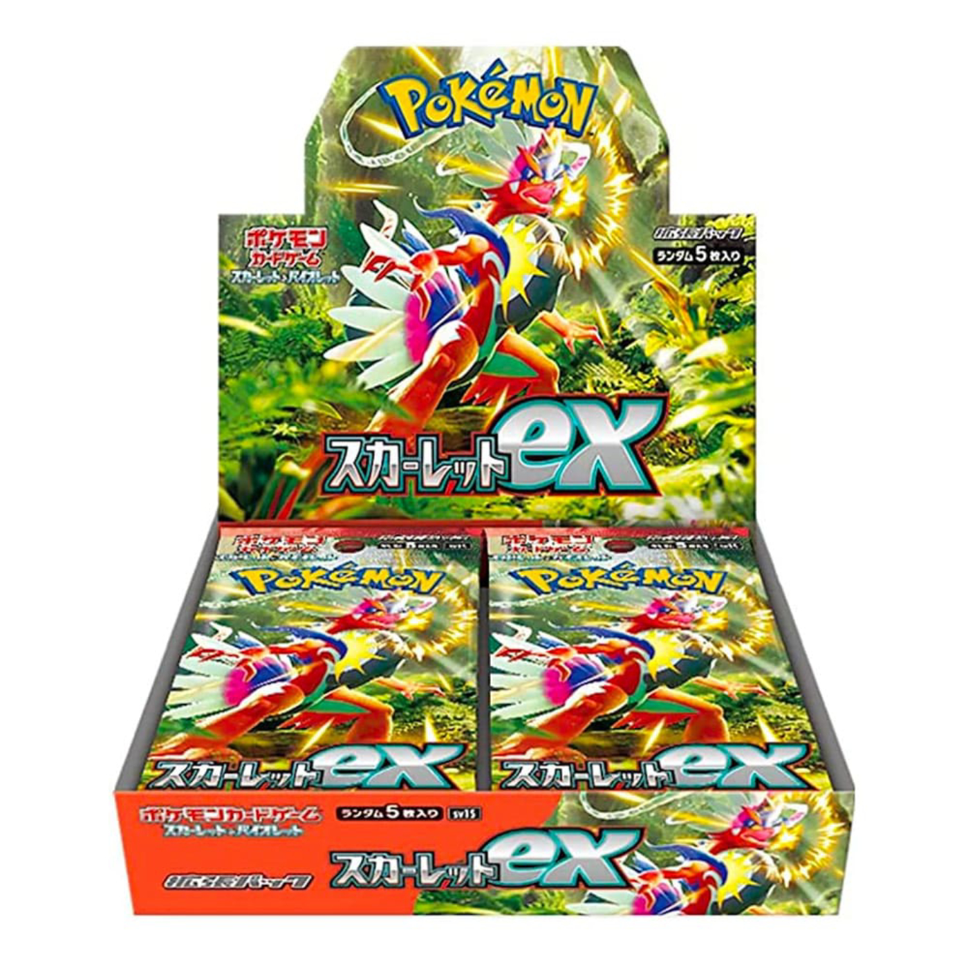 Featured image for “Pokemon Scarlatto Ex Japan Box 30 Bustine”