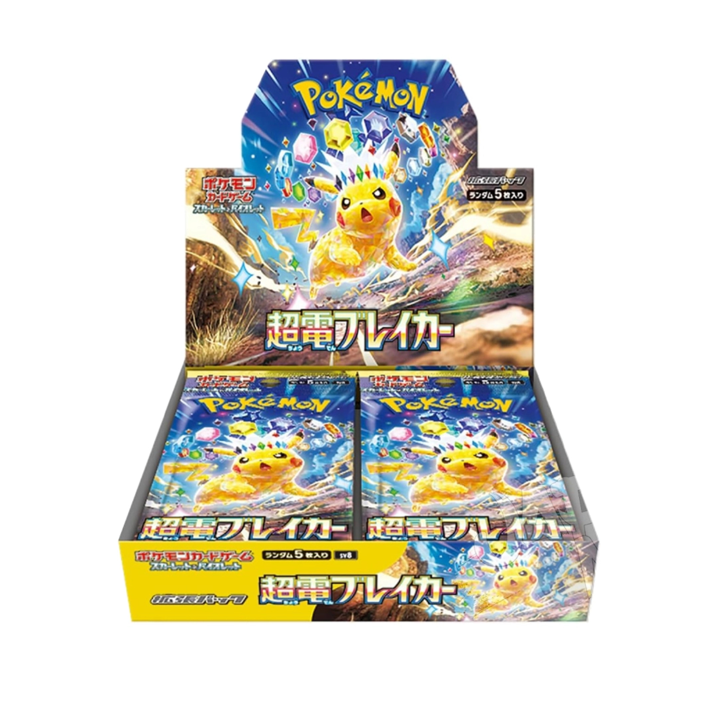 Featured image for “Pokemon Supercharged Breaker Japan Box 30 Bustine”