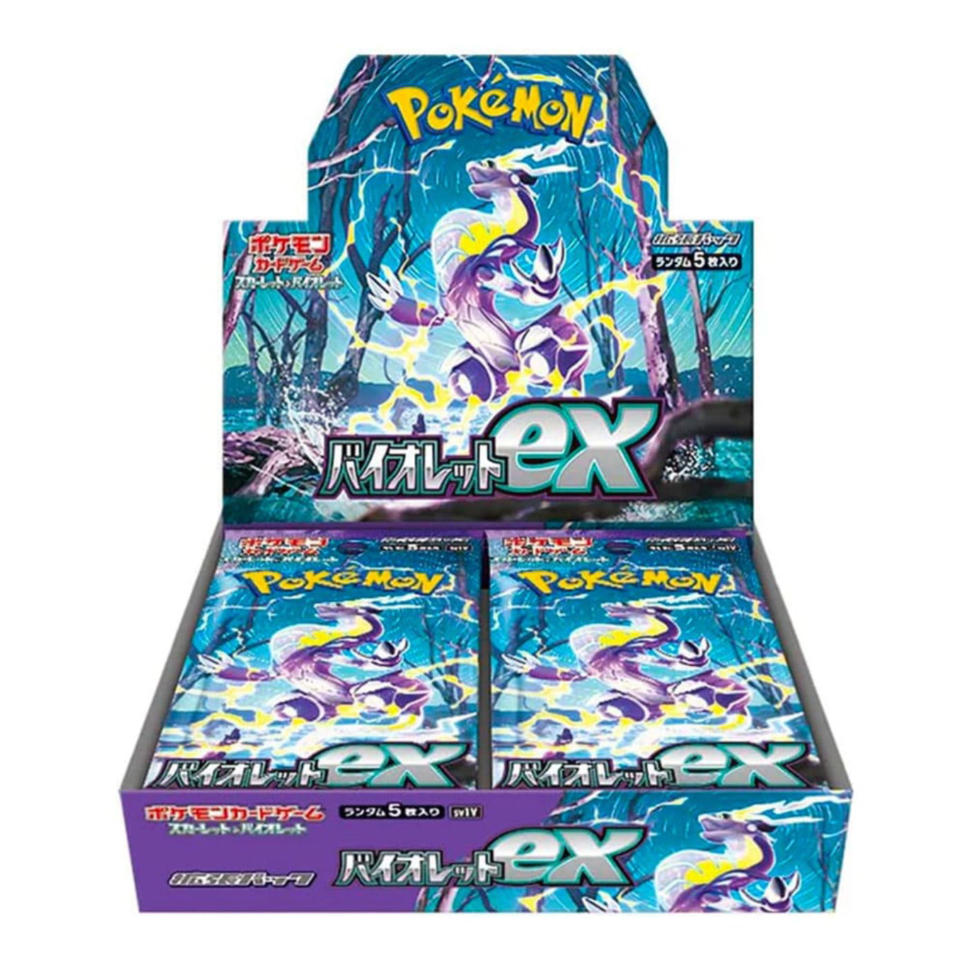 Featured image for “Pokemon Violetto Ex Japan Box 30 Bustine”